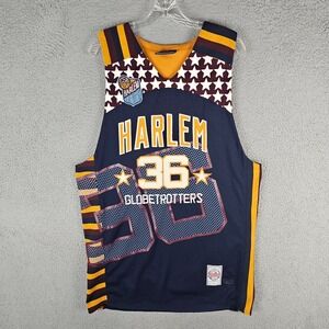 Harlem Globetrotters Jersey Mens L Multi FUBU Basketball Sports Meadowlark‎ #36